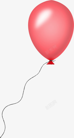 漂浮的绳子气球高清图片