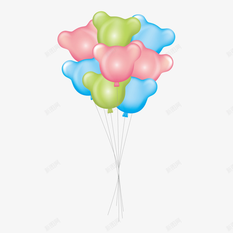 儿童节庆祝可爱气球矢量图ai免抠素材_新图网 https://ixintu.com 儿童玩耍 儿童节 儿童节快乐 免抠 六一 可爱 彩色 气球 氢气球 漂浮 矢量图