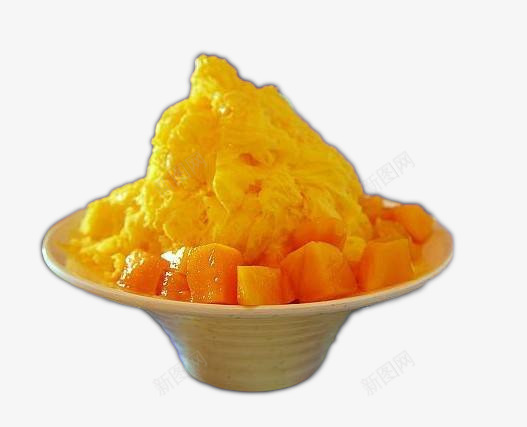 冰爽绵绵冰png免抠素材_新图网 https://ixintu.com 凉爽 实物 甜品 绵绵冰 食物