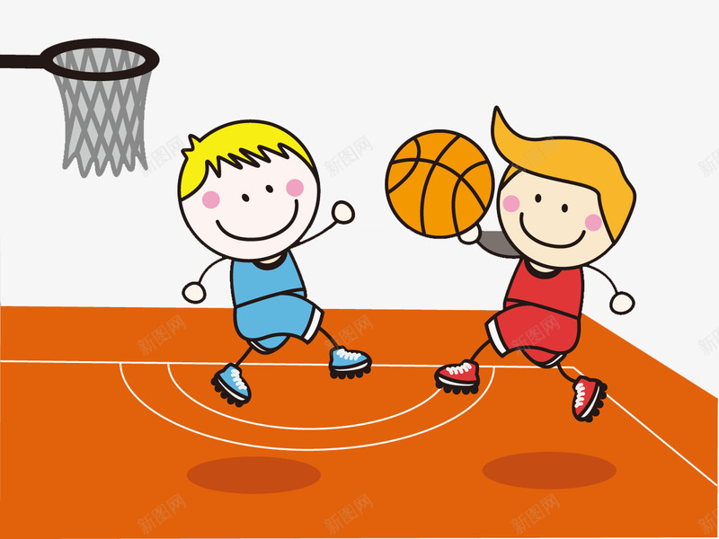 卡通小孩打篮球片png免抠素材_新图网 https://ixintu.com 卡通 卡通图片 卡通小孩 卡通篮球 小孩 小孩图片 篮球 篮球卡通