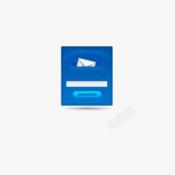 蓝色邮箱蓝色信箱高清图片