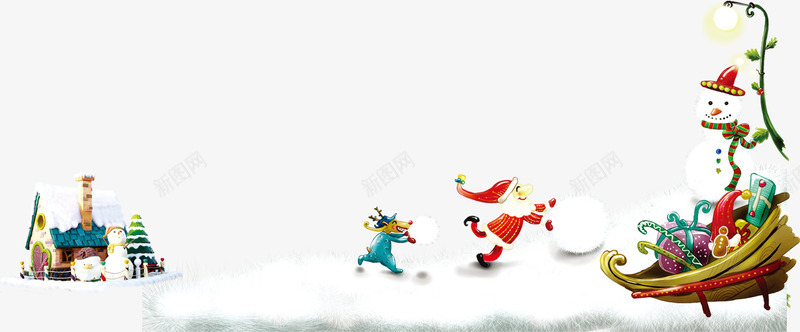创意合成效果圣诞节元素海报png免抠素材_新图网 https://ixintu.com 元素 创意 合成 圣诞节 效果 海报