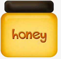 一瓶蜂蜜素材
