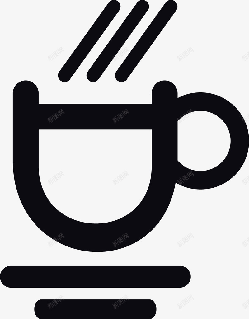 咖啡饮料图标png_新图网 https://ixintu.com 卡通杯子 可爱 咖啡 咖啡杯 咖啡香气 手绘 杯子 素描箭头 饮料 香气