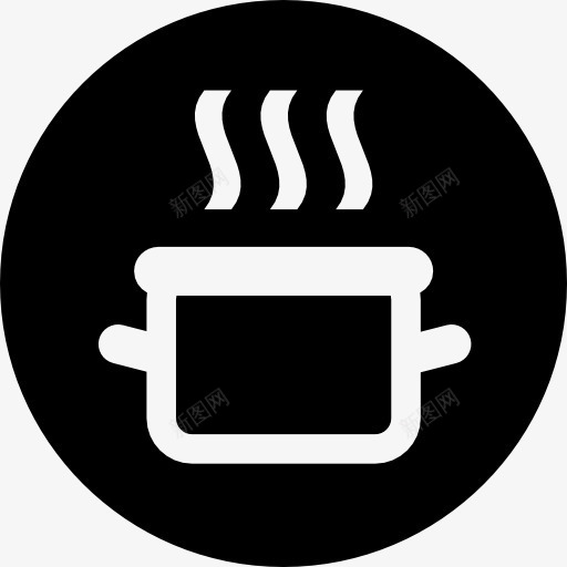 烹饪图标png_新图网 https://ixintu.com 家具和家居 火 炖 热 烹饪 煮 锅 食品
