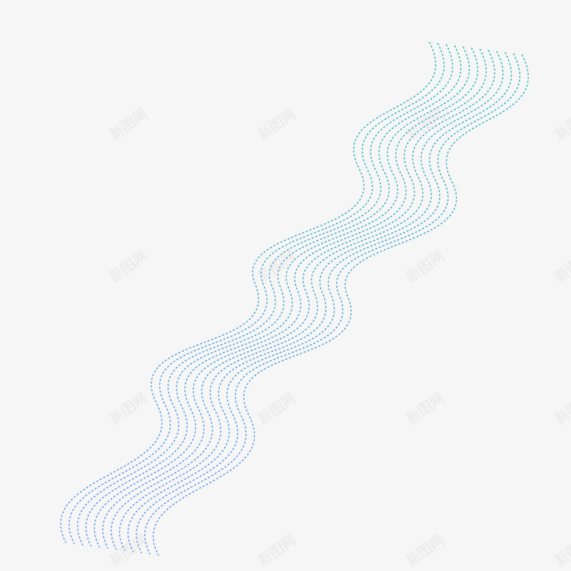 手绘蓝色科技动感线条png免抠素材_新图网 https://ixintu.com 创意 动感线 名片设计 封面 底纹 抽象 曲线 流动线条 科技 科技线 纹理 蓝色线条