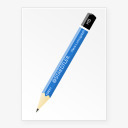 铅笔纸张尺子文具图标png_新图网 https://ixintu.com 铅笔纸张尺子文具图标