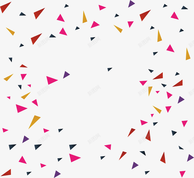 彩色三角漂浮物png免抠素材_新图网 https://ixintu.com 三角块 几何漂浮物 彩色三角 漂浮物 狂欢节 矢量png