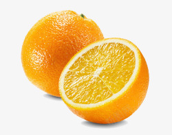 切开的果子切开的橙子高清图片