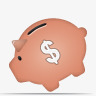 小猪银行钱扑满图标高清图片