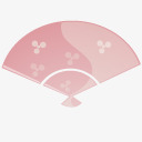 风扇粉红日本的东西素材