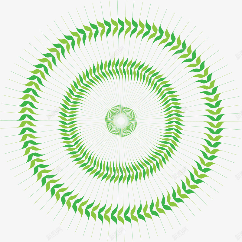 绿色手绘创意圆形png免抠素材_新图网 https://ixintu.com 不规则 几何 圆形 彩带 条纹 流线 漂浮 线条 背景 装饰 透明