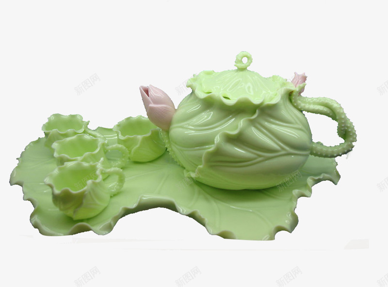 茶壶杯子png免抠素材_新图网 https://ixintu.com 家居装饰品 工艺品 平面设计 杯子 茶壶 设计