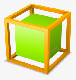 木质立方体正方体高清图片