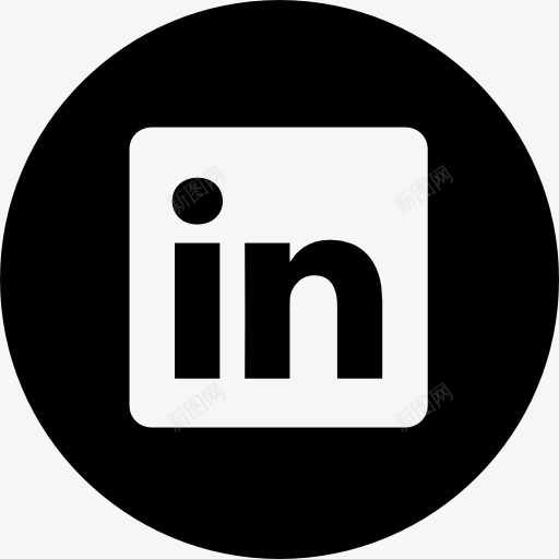 LinkedIn标识按钮图标png_新图网 https://ixintu.com LinkedIn 标识 社交媒体 社交网络 网络