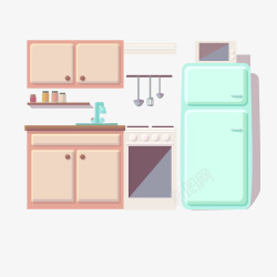 厨房用品矢量图素材