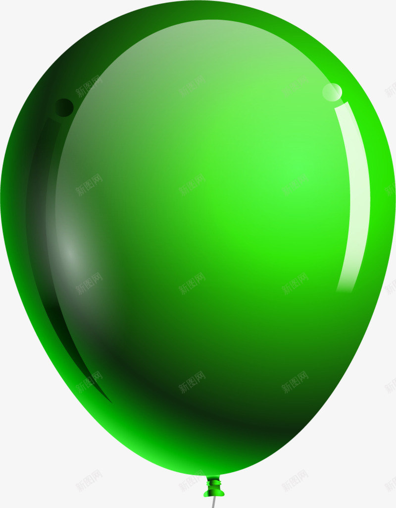 儿童节美丽绿色气球png免抠素材_新图网 https://ixintu.com 一个气球 一颗气球 儿童节 漂浮气球 绿色气球 美丽气球