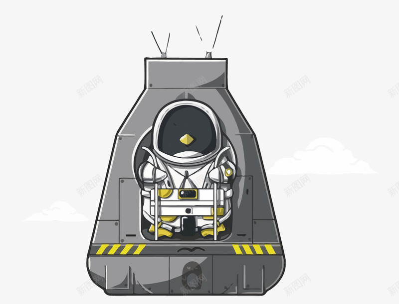 太空的企鹅宇航员png免抠素材_新图网 https://ixintu.com 企鹅宇航员PNG矢量图 企鹅宇航员免扣PNG图 卡通 太空 手绘 灰色 矢量企鹅宇航员 航天