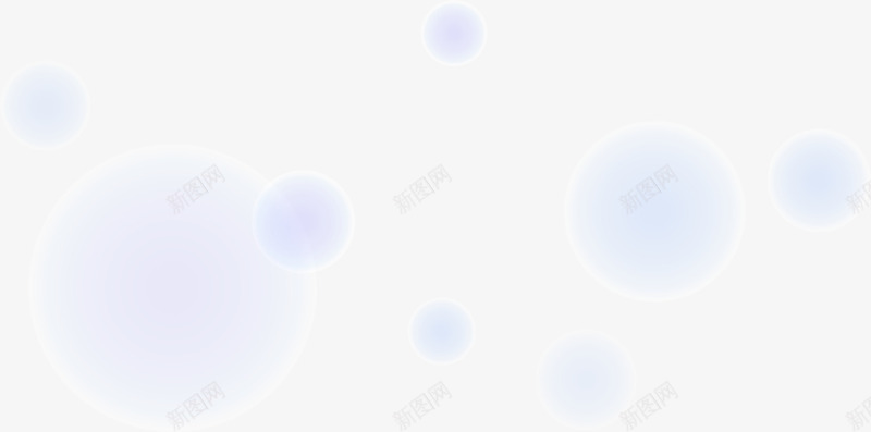 蓝色圆点漂浮png免抠素材_新图网 https://ixintu.com 卡通 圆点 底纹 手绘 漂浮 花纹 蓝色