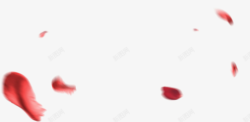 红色卡通植物漂浮模糊花瓣png免抠素材_新图网 https://ixintu.com 卡通 植物 模糊 漂浮 红色 花瓣