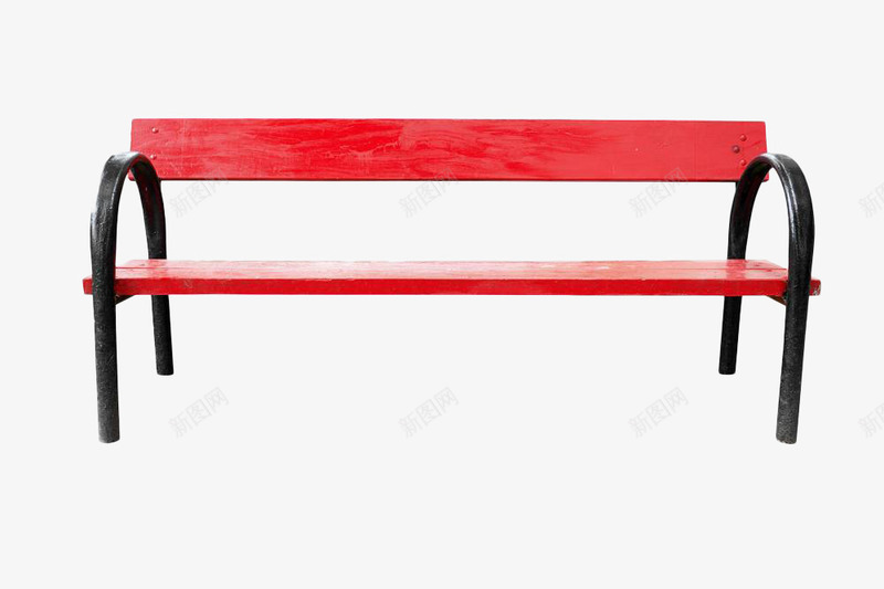 红色靠背公园长椅png免抠素材_新图网 https://ixintu.com 公园长椅 坐椅 家具 椅子 红色 金属 铁艺椅子 靠背椅