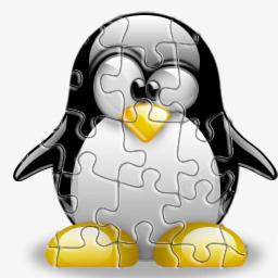 可爱QQ企鹅图标图标