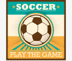 足球运动海报设计矢量足球高清图片