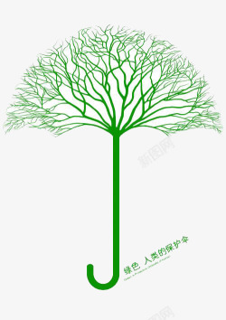 卡通血管绿色植物高清图片