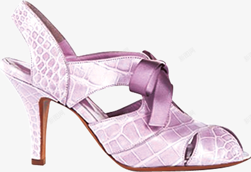 优雅淡紫色女士高跟鞋凉鞋png免抠素材_新图网 https://ixintu.com 优雅 凉鞋 女士 淡紫色 高跟鞋