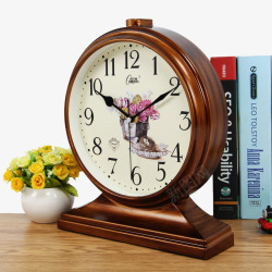 古金田园客厅钟表创意床头时钟高清图片