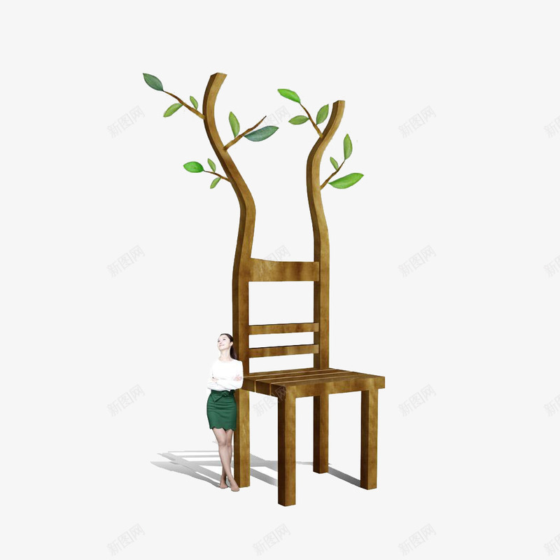 倚在椅子形状参天大树旁的商务女png免抠素材_新图网 https://ixintu.com 倚在椅子形状参天大树旁的商务女士免费下载 凳子 参天大树 商务女士 大树 椅子