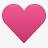 粉红色的心爱hearticons图标图标