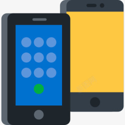 移动电话智能手机图标高清图片