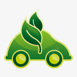 绿色的车子能源环保高清图片