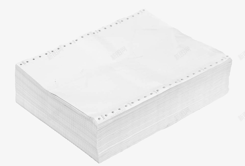 白色打印纸png免抠素材_新图网 https://ixintu.com 打印纸 白纸 白色 纸张