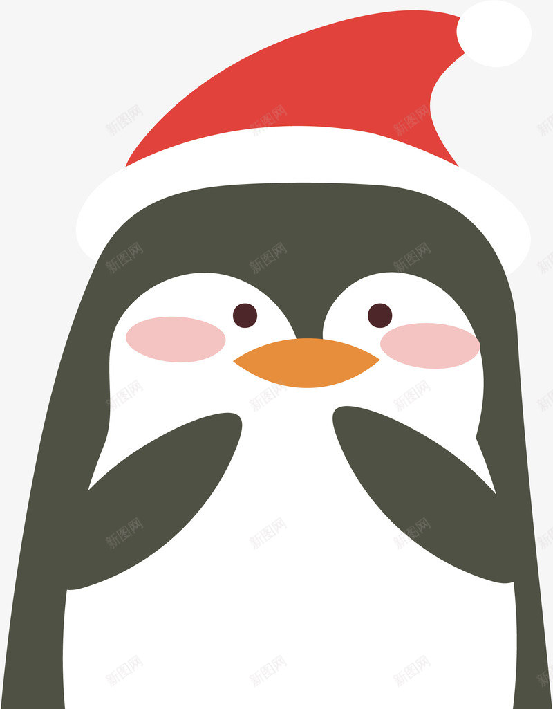 圣诞节可爱卡通企鹅png免抠素材_新图网 https://ixintu.com 企鹅 卡通企鹅 可爱企鹅 圣诞企鹅 圣诞节 矢量png