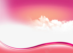 粉紫色水彩粉色海报背景装饰高清图片