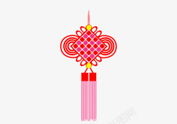 中国结春节装饰元素装饰素材