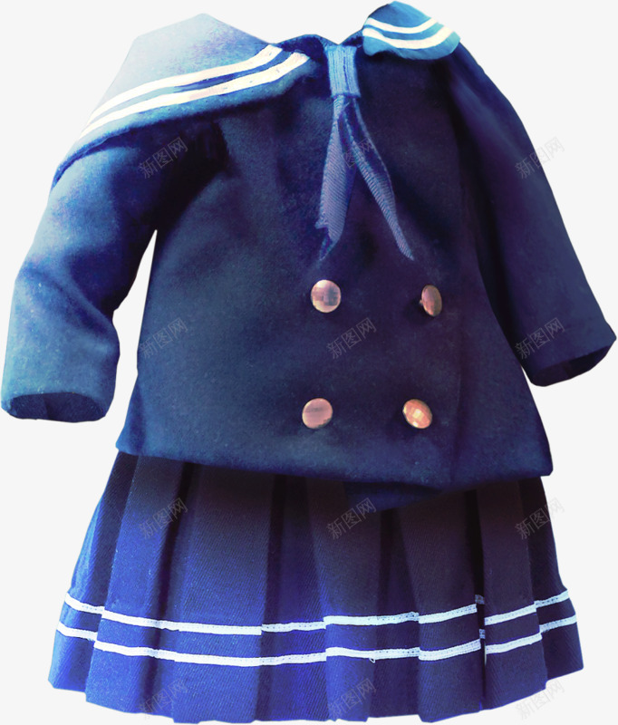 儿童校服png免抠素材_新图网 https://ixintu.com 儿童 可爱 女生 校服