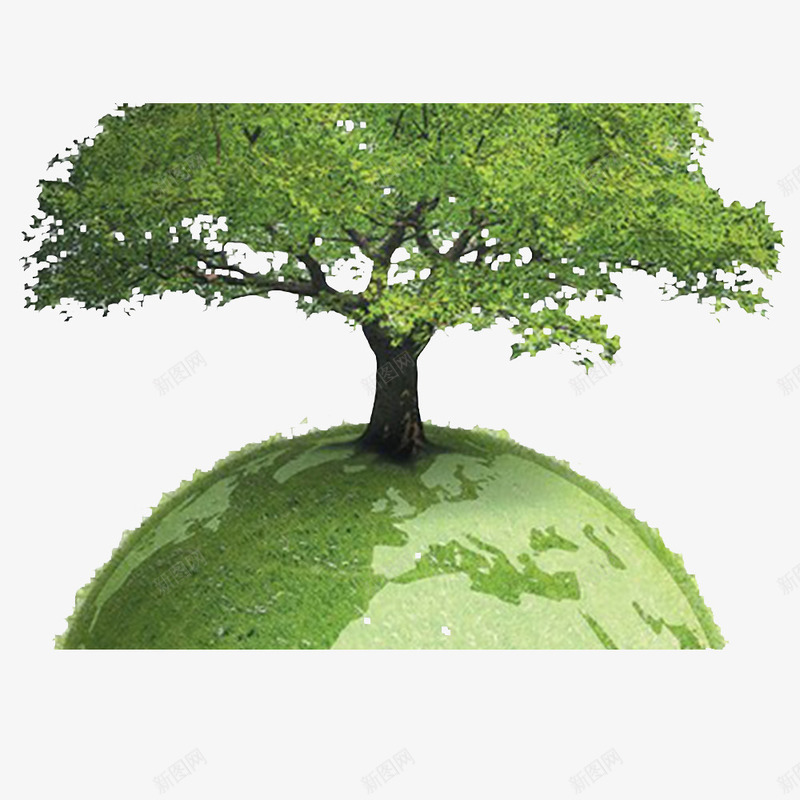卡通绿色生态环境png免抠素材_新图网 https://ixintu.com 保护 保护地球 爱护地球 环境卫生 生态环境 绿色生态 请保持环境卫生