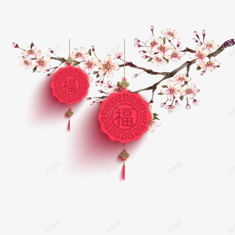 春节png免抠素材_新图网 https://ixintu.com 2018年 2018年狗年 喜庆 团聚 春节 狗年 狗年大吉 祝福 装饰