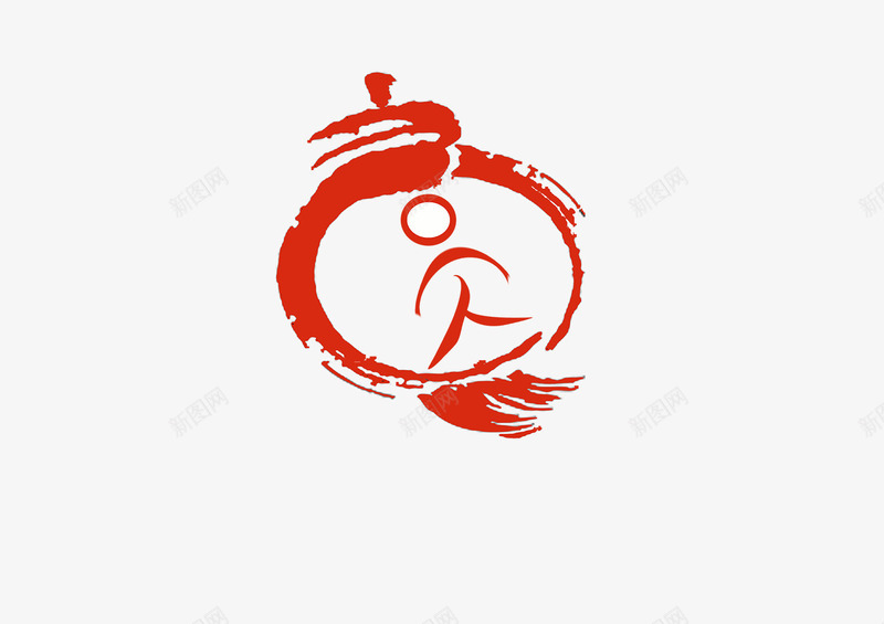 创意春节标志图标psd_新图网 https://ixintu.com LOGO logo psd 创意春节标志 圆 春节 灯笼 白色