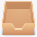 收件箱中的邮件空收件箱IslooiconsbyIconFinder图标高清图片