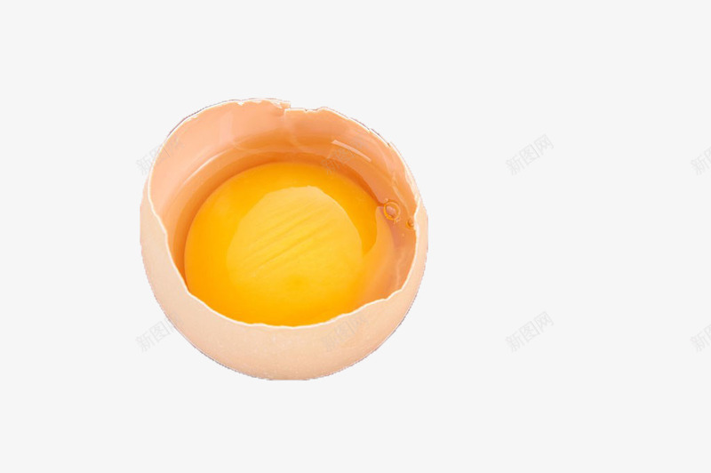 打开的鸡蛋png免抠素材_新图网 https://ixintu.com 蛋黄 鸡蛋 鸡蛋壳 黄色