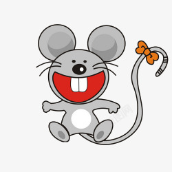 开心的老鼠开心的卡通小老鼠高清图片