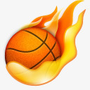 篮球png免抠素材_新图网 https://ixintu.com 卡通篮球 火 篮球 装饰图案