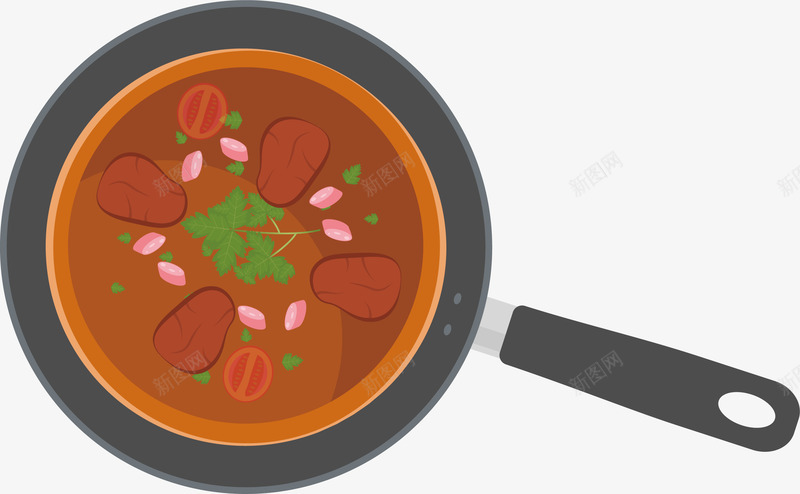 番茄牛肉汤png免抠素材_新图网 https://ixintu.com 煲汤 牛肉汤 番茄 矢量素材 美味牛肉汤