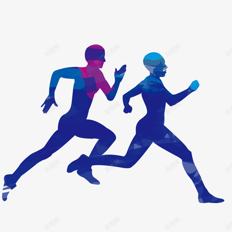 赛跑的人物png免抠素材_新图网 https://ixintu.com 人物 冬奥会 比赛 赛跑 运动 锻炼