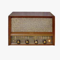 旧式收音机木质旧式收音机高清图片