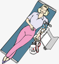 女患者躺在床上的女患者高清图片